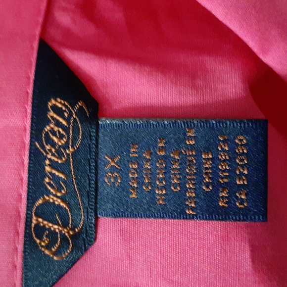Dereon Hot Fuchsia Pink Blouse New 3x NWT - Picture 9 of 9